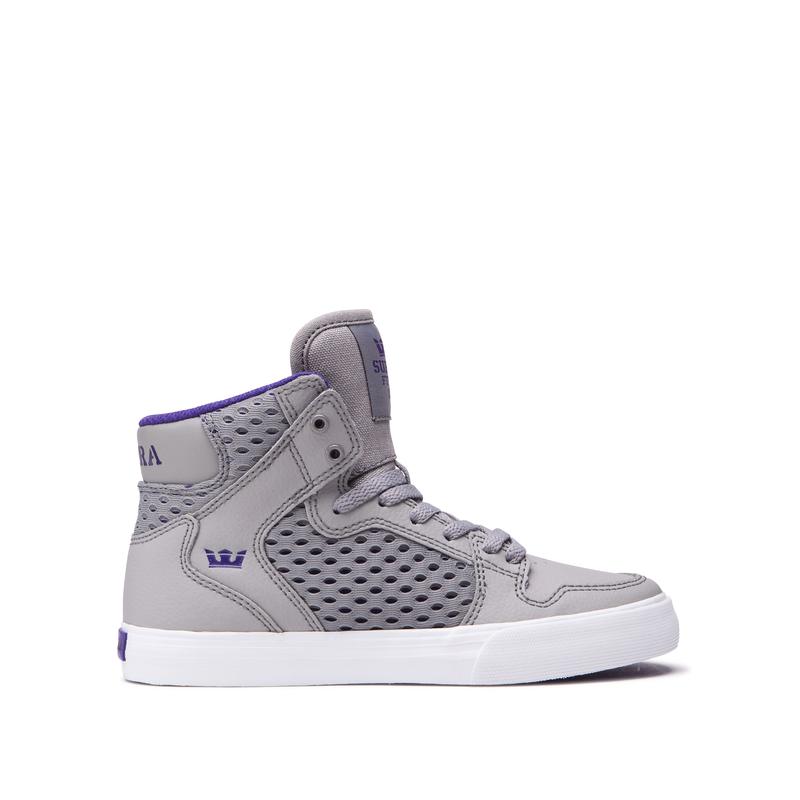 Zapatillas Altas Supra Argentina Niños - VAIDER Gris (TMAPG-5738)